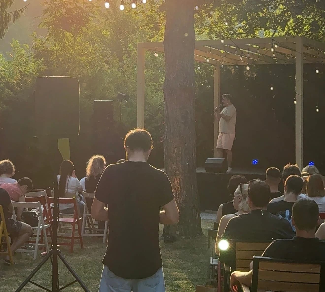 Sproščeno piknik vzdušje.