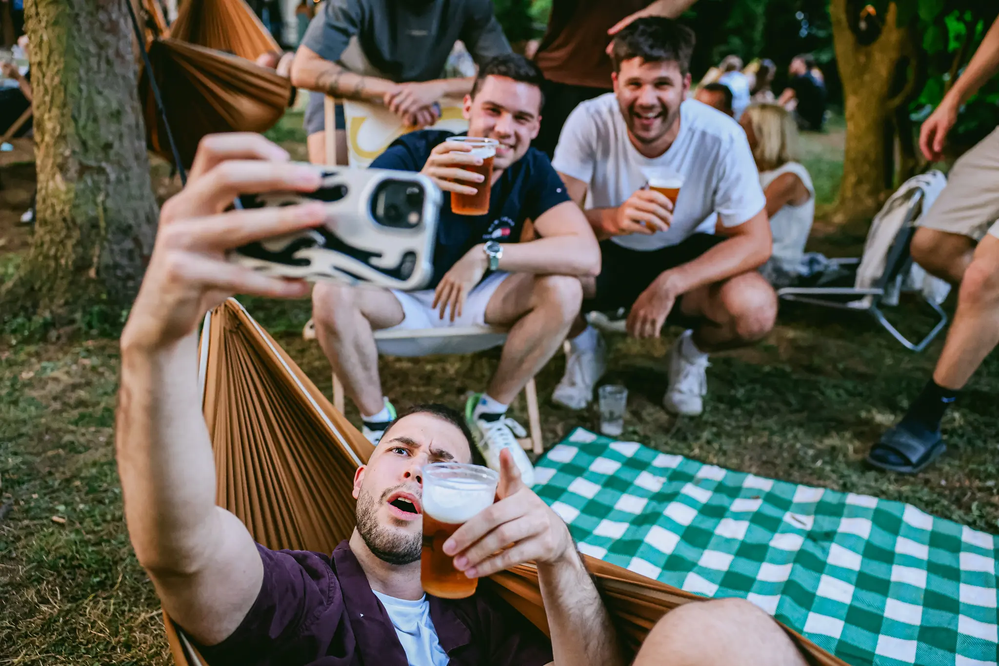 Selfie na pikniku